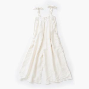 NWOT Madewell Tribe Alive Linen Tie Strap Jumpsuit